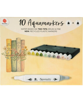 DécoTime 10 Aquamarkers Mustard (3004842) DécoTime 10 Aquamarkers Mustard (3004842)