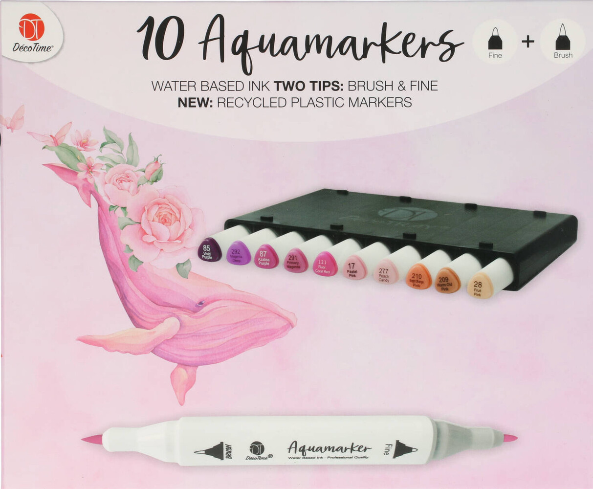 DécoTime Tea and Tones WAVE Aquamarkers (3004842) DécoTime Tea and Tones WAVE Aquamarkers (3004842)