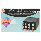 DécoTime 12 Alcohol Markers Cerulean Blue (3005439)