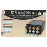 DécoTime 12 Alcohol Markers Terra (3005439)