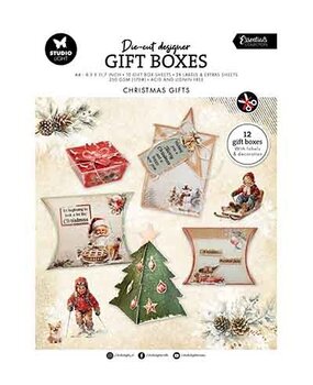 Studio Light Essentials Christmas Gifts Die-Cut Designer Giftboxes (SL-ES-DCPP347) Studio Light Essentials Christmas Gifts Die-Cut Designer Giftboxes (SL-ES-DCPP347)