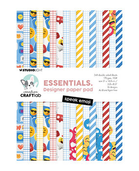 Creative Craftlab Essentials Speak Emoji A5 Paper Pad (CCL-ES-DPP390) Creative Craftlab Essentials Speak Emoji A5 Paper Pad (CCL-ES-DPP390)