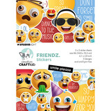 Creative Craftlab Friendz Smile Please A6 Sticker Pad (CCL-FR-STIC52)