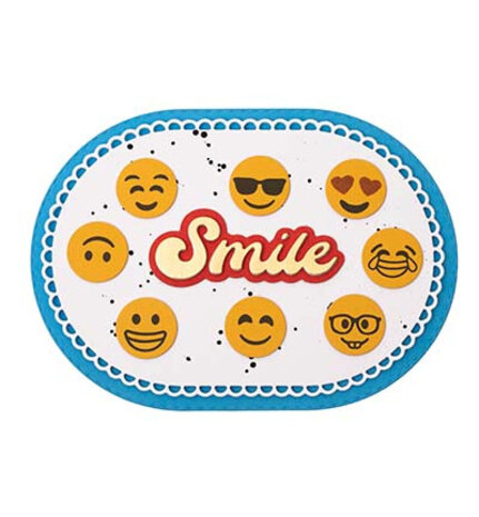 Creative Craftlab Essentials Stamp & Die Emoticons (CCL-ES-SCD95)