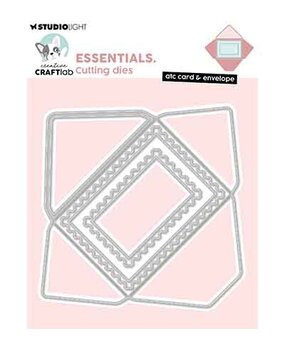 Creative Craftlab Essentials Dies ATC Card & Envelope (CCL-ES-CD1054) Creative Craftlab Essentials Dies ATC Card & Envelope (CCL-ES-CD1054)