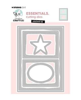 Creative Craftlab Essentials Dies Stitched A6 (CCL-ES-CD1056) Creative Craftlab Essentials Dies Stitched A6 (CCL-ES-CD1056)