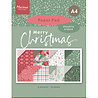 Marianne Design Merry Christmas A4 Pretty Papers Bloc (PK9217) Marianne Design Merry Christmas A4 Pretty Papers Bloc (PK9217)