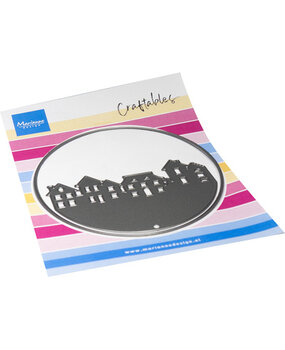 Marianne Design Craftables Silhouette Village (CR1706)
