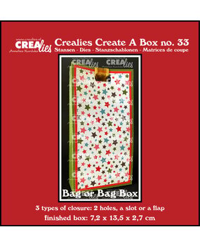 Crealies Create A Box Dies Bag Box (CCAB33)