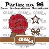 Crealies Partzz Dies Faux Wax Seals B (CLPartzz96)