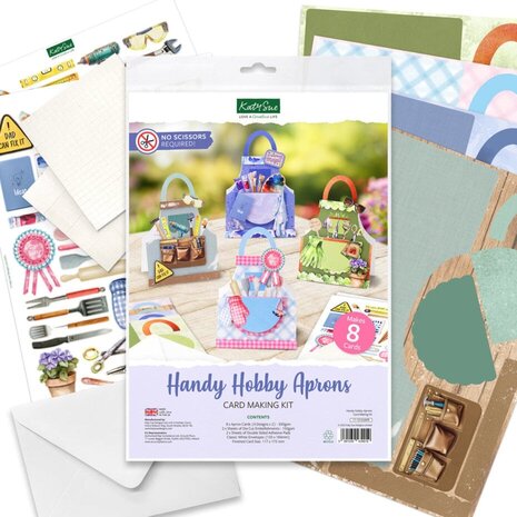 Katy Sue Card Making Kit Handy Hobby Aprons (17-10103APR) Katy Sue Card Making Kit Handy Hobby Aprons (17-10103APR)