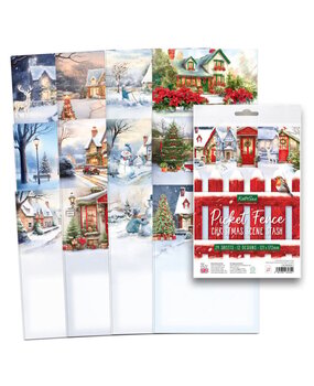 Katy Sue Picket Fence Christmas Scene Stash (02-10072CSS) Katy Sue Picket Fence Christmas Scene Stash (02-10072CSS)