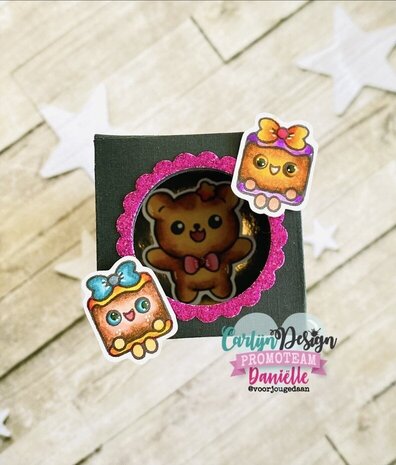 Carlijn Design Snijmallen Peek-a-Box (CDJD-0064) Carlijn Design Snijmallen Peek-a-Box (CDJD-0064)