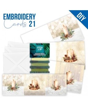 Find It Trading Stitch and Do Embroidery Cards Christmas Candles (STDOPP021) Find It Trading Stitch and Do Embroidery Cards Christmas Candles (STDOPP021)