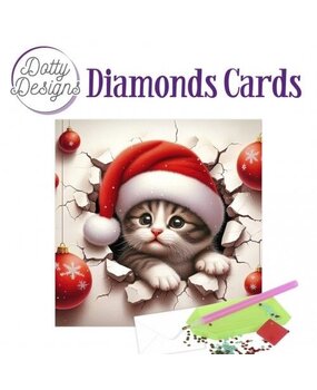 Find It Trading Diamond Cards Set Christmas Kitten (DDDC1206) Find It Trading Diamond Cards Set Christmas Kitten (DDDC1206)