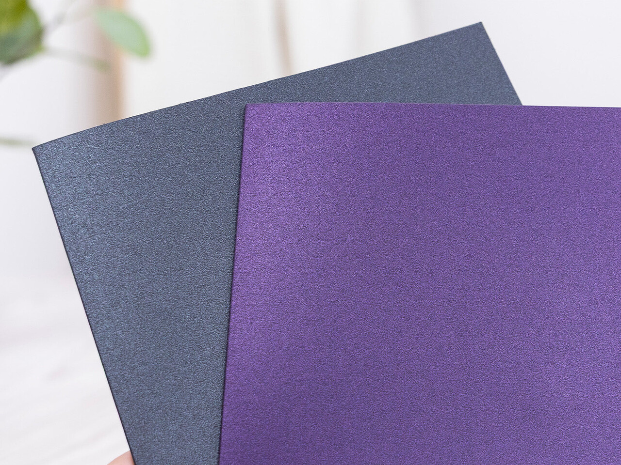 Crafter's Companion Purple & Black 6x6 Inch Pearl Card & Envelope Pack (CC-PERL-PBCBEN-6X6) Crafter's Companion Purple & Black 6x6 Inch Pearl Card & Envelope Pack (CC-PERL-PBCBEN-6X6)