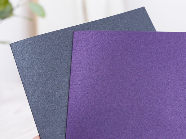 Crafter's Companion Purple & Black 6x6 Inch Pearl Card & Envelope Pack (CC-PERL-PBCBEN-6X6) Crafter's Companion Purple & Black 6x6 Inch Pearl Card & Envelope Pack (CC-PERL-PBCBEN-6X6)