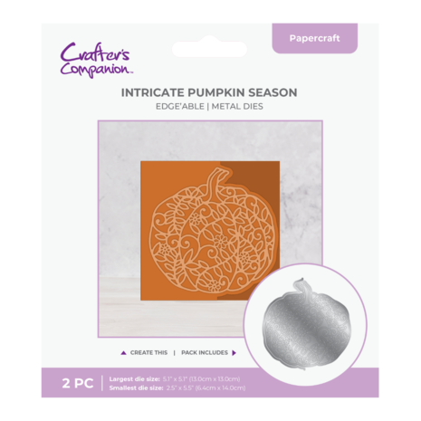 Crafter's Companion Intricate Pumpkin Season Dies (CC-MD-IPSE) Crafter's Companion Intricate Pumpkin Season Dies (CC-MD-IPSE)