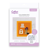 Crafter's Companion Halloween Pets Stamp, Die & Flock (CC-STD-FLOC-HAPE)