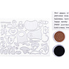 Crafter's Companion Halloween Pets Stamp, Die & Flock (CC-STD-FLOC-HAPE) Crafter's Companion Halloween Pets Stamp, Die & Flock (CC-STD-FLOC-HAPE)