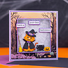 Crafter's Companion Halloween Pets Stamp, Die & Flock (CC-STD-FLOC-HAPE) Crafter's Companion Halloween Pets Stamp, Die & Flock (CC-STD-FLOC-HAPE)