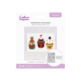 Crafter's Companion Christmas Cupcakes Die & Stencil Set (CC-MD-STEN-XCUP)