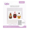 Crafter's Companion Christmas Cupcakes Die & Stencil Set (CC-MD-STEN-XCUP) Crafter's Companion Christmas Cupcakes Die & Stencil Set (CC-MD-STEN-XCUP)