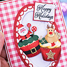 Crafter's Companion Christmas Cupcakes Die & Stencil Set (CC-MD-STEN-XCUP) Crafter's Companion Christmas Cupcakes Die & Stencil Set (CC-MD-STEN-XCUP)