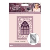Crafter's Companion Thorn & Bloom Dies Window of Blooms (SS-TB-MD-CAD-WIBL)