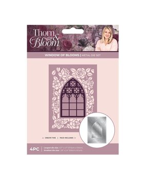Crafter's Companion Thorn & Bloom Dies Window of Blooms (SS-TB-MD-CAD-WIBL) Crafter's Companion Thorn & Bloom Dies Window of Blooms (SS-TB-MD-CAD-WIBL)