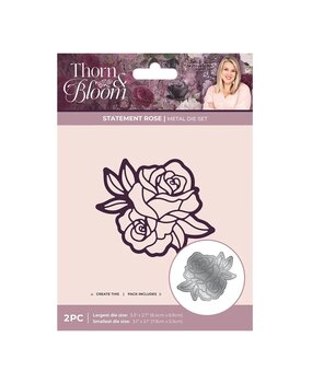 Crafter's Companion Thorn & Bloom Dies Statement Rose (SS-TB-MD-STRO) Crafter's Companion Thorn & Bloom Dies Statement Rose (SS-TB-MD-STRO)