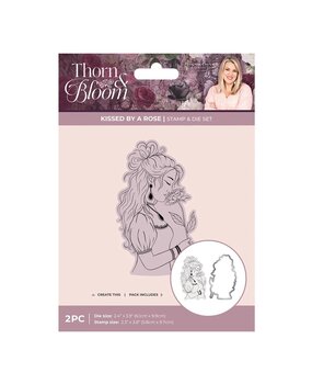 Crafter's Companion Thorn & Bloom Stamp & Die Kissed by a Rose (SS-TB-STD-KBAR) Crafter's Companion Thorn & Bloom Stamp & Die Kissed by a Rose (SS-TB-STD-KBAR)