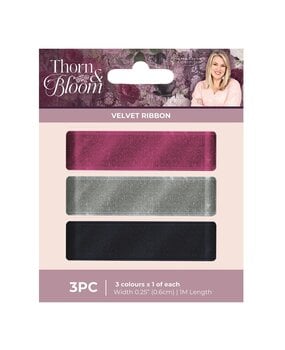 Crafter's Companion Thorn & Bloom Velvet Ribbon (SS-TB-VELRIB) Crafter's Companion Thorn & Bloom Velvet Ribbon (SS-TB-VELRIB)