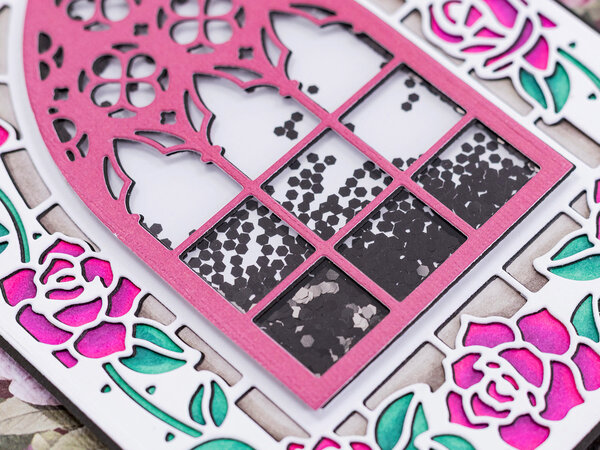 Crafter's Companion Thorn & Bloom Black Glitter (SS-TB-GLIT) Crafter's Companion Thorn & Bloom Black Glitter (SS-TB-GLIT)