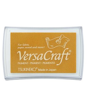 Tsukineko PRE-ORDER VersaCraft Mustard Yellow Ink Pad (VK-000-212) Tsukineko PRE-ORDER VersaCraft Mustard Yellow Ink Pad (VK-000-212)