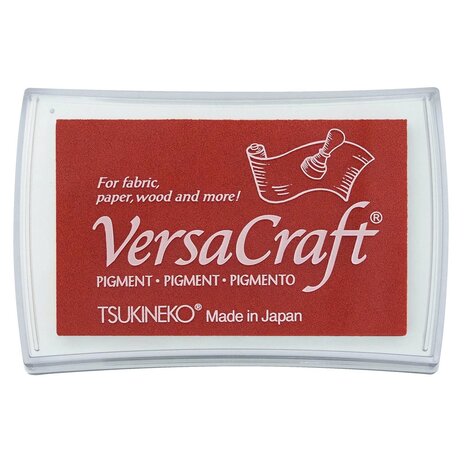 Tsukineko VersaCraft Cherry Red Ink Pad (VK-000-K03)
