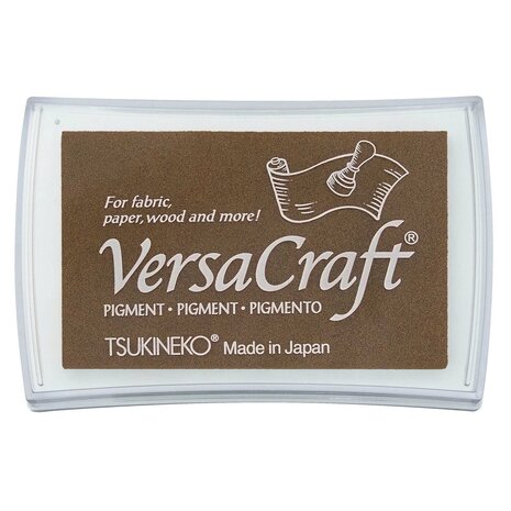 Tsukineko PRE-ORDER VersaCraft Cafe au lait Ink Pad (VK-000-K17) Tsukineko PRE-ORDER VersaCraft Cafe au lait Ink Pad (VK-000-K17)