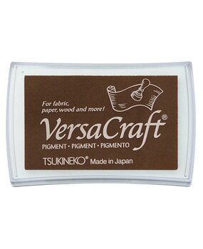 Tsukineko PRE-ORDER VersaCraft Cocoa Ink Pad (VK-000-K18) Tsukineko PRE-ORDER VersaCraft Cocoa Ink Pad (VK-000-K18)