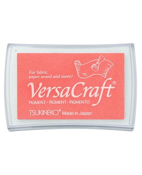 Tsukineko PRE-ORDER VersaCraft Coral Pink Ink Pad (VK-000-K24) Tsukineko PRE-ORDER VersaCraft Coral Pink Ink Pad (VK-000-K24)