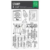 Hero Arts Yule Fuel Elf Culture Stamps & Dies (DC325)