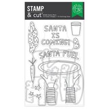 Hero Arts Yule Fuel Santa Fuel Stamps & Dies (DC326)