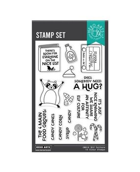 Hero Arts Yule Fuel Elf Culture Clear Stamps (CM816) Hero Arts Yule Fuel Elf Culture Clear Stamps (CM816)