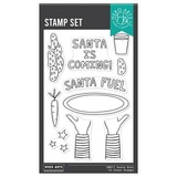 Hero Arts Yule Fuel Santa Fuel Clear Stamps (CM817)