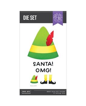 Hero Arts Yule Fuel Sassy Elf Costume Dies (DF259) Hero Arts Yule Fuel Sassy Elf Costume Dies (DF259)