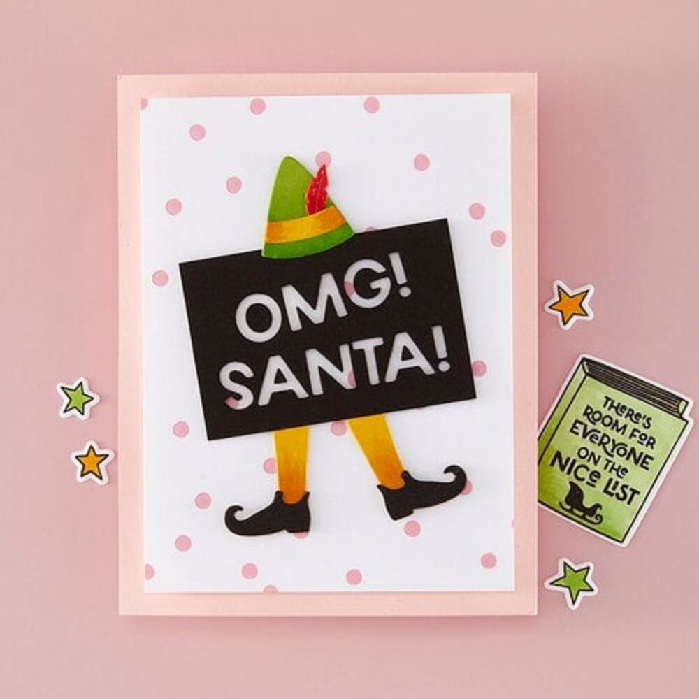 Hero Arts Yule Fuel Celebration Betterpress & Foil Plate (HP125) Hero Arts Yule Fuel Celebration Betterpress & Foil Plate (HP125)