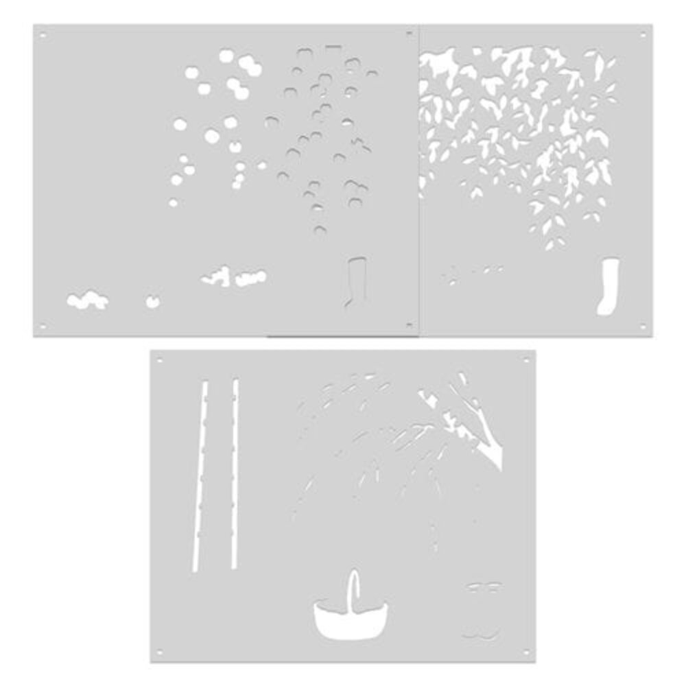 Hero Arts I Pick You In The Orchard Color Layering Stencils (SA315)