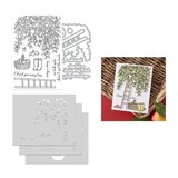 Hero Arts I Pick You In The Orchard Stamp, Die & Stencil Bundle (WB1185)