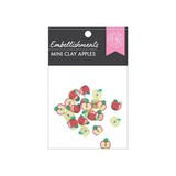 Hero Arts I Pick You Embellishments Mini Clay Apples (CH345)