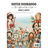 Dutch Doobadoo Merry & Bright A4 Collage Paperset (473.005.081)