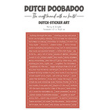 Dutch Doobadoo Dutch Sticker Art Merry & Bright (491.200.040)
